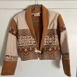 Flashback tapestry southwestern quilted jacket